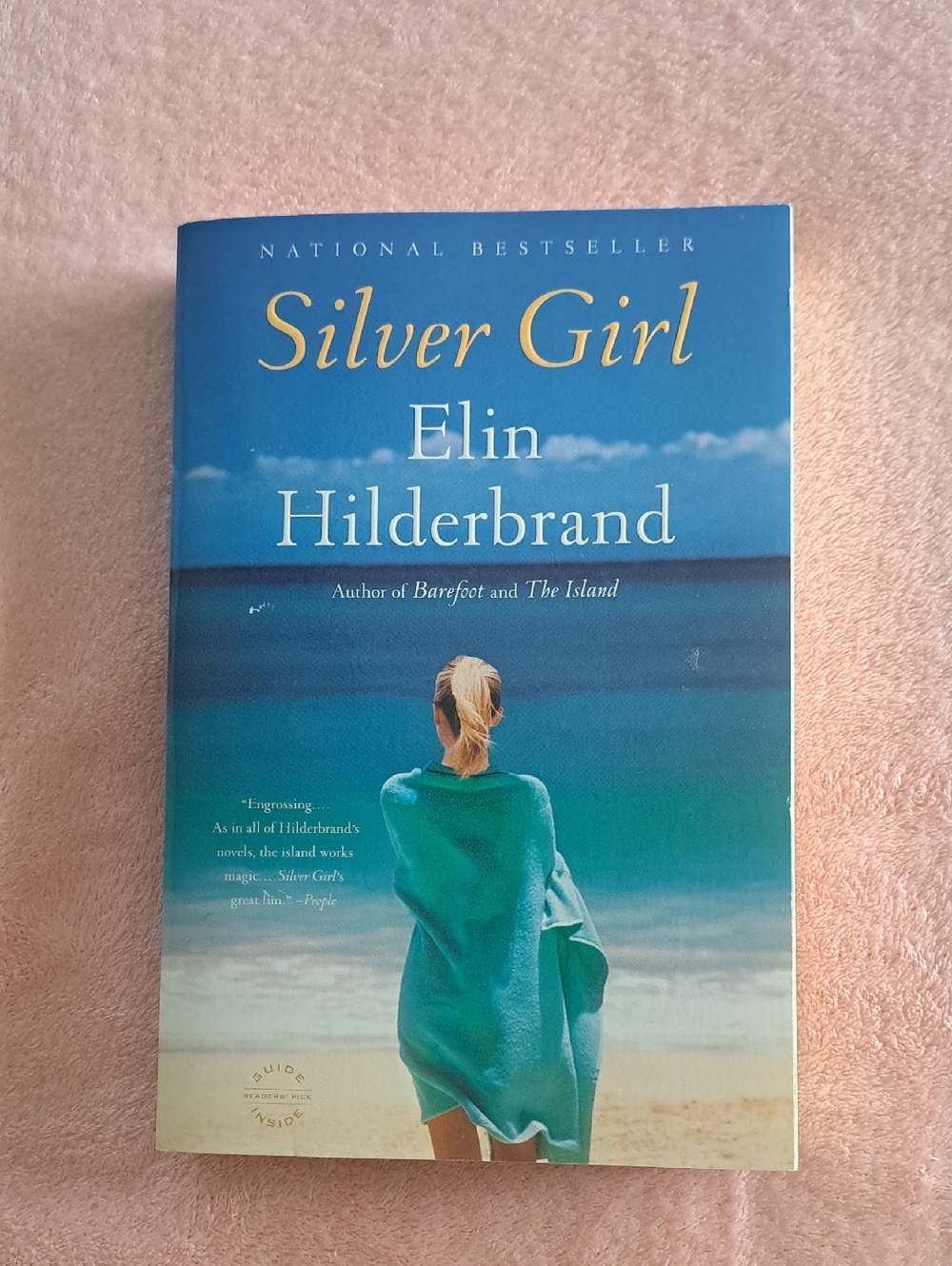 Silver Girl by Elin Hilderbrand - Teal Beach Cover